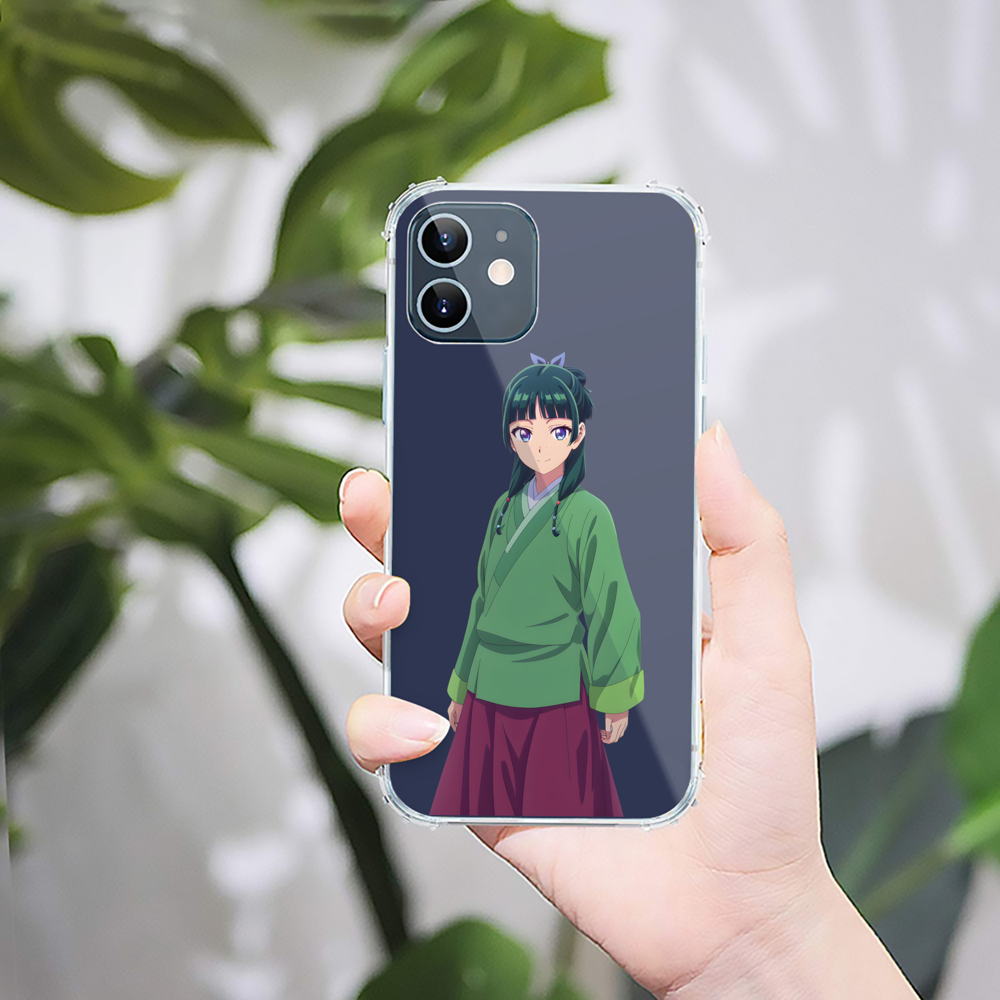 （画像用） 薬屋のひとりごと The Apothecary Diaries 【iPhone 12シリーズ対応】透明スマホケース（クリアソフトケース）
